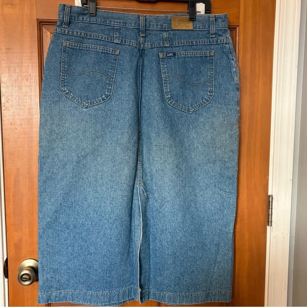Lee Blue Denim Jean skirt